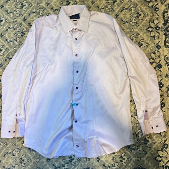 Purple button up Size 17-34/35 - Picture 1 of 2